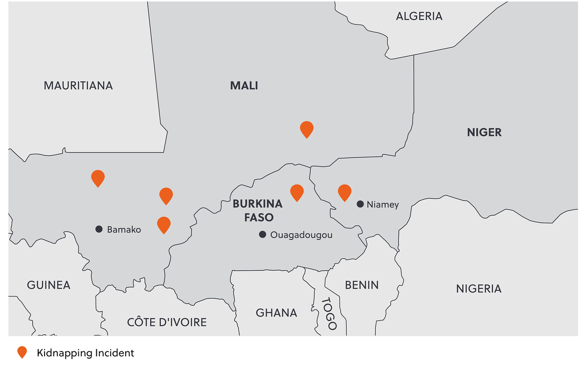 Sahel kidnap