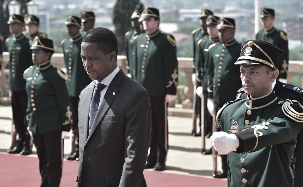 Zambian President Edgar Chagwa Lungu