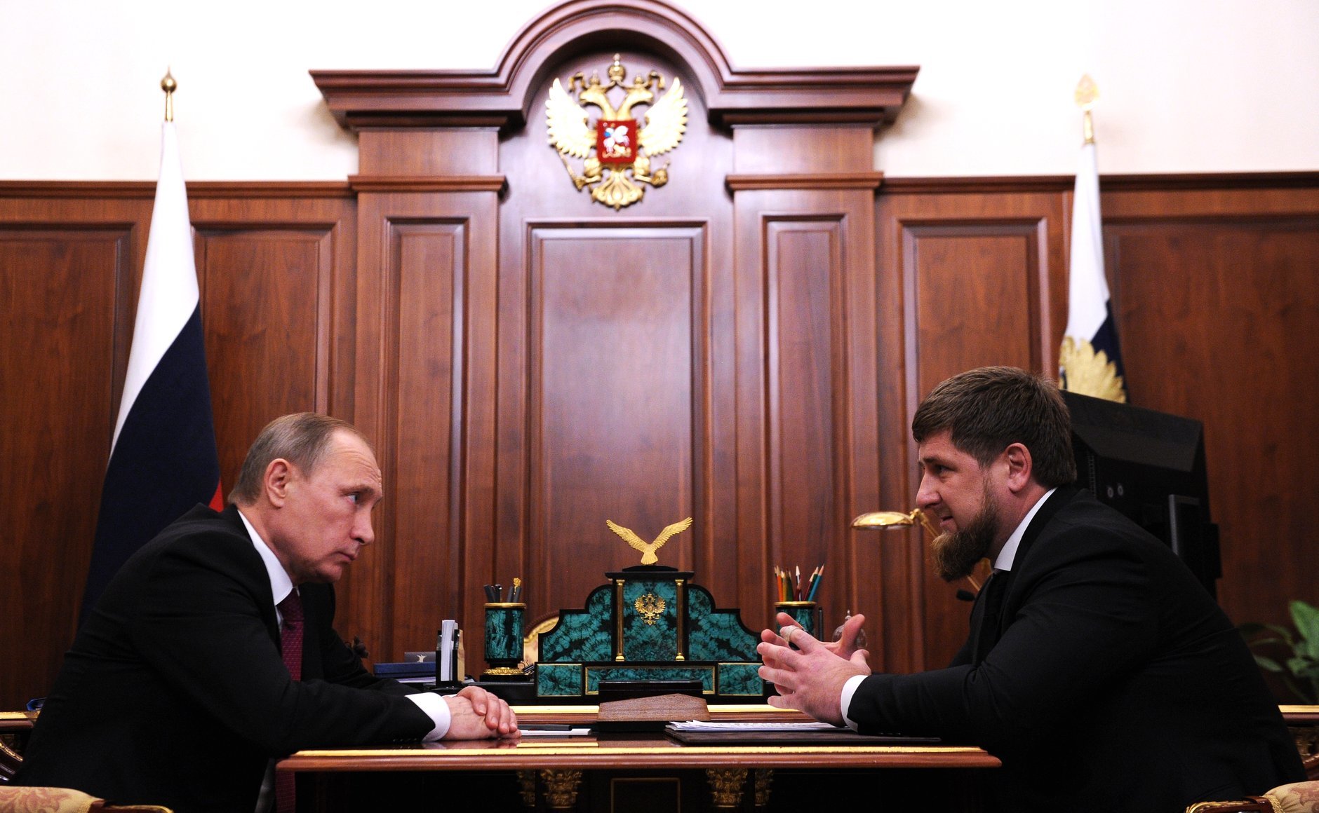 President Putin meets with Ramzan Kadyrov