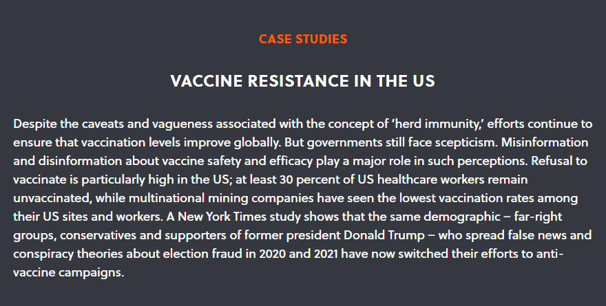 Vaccine resistance