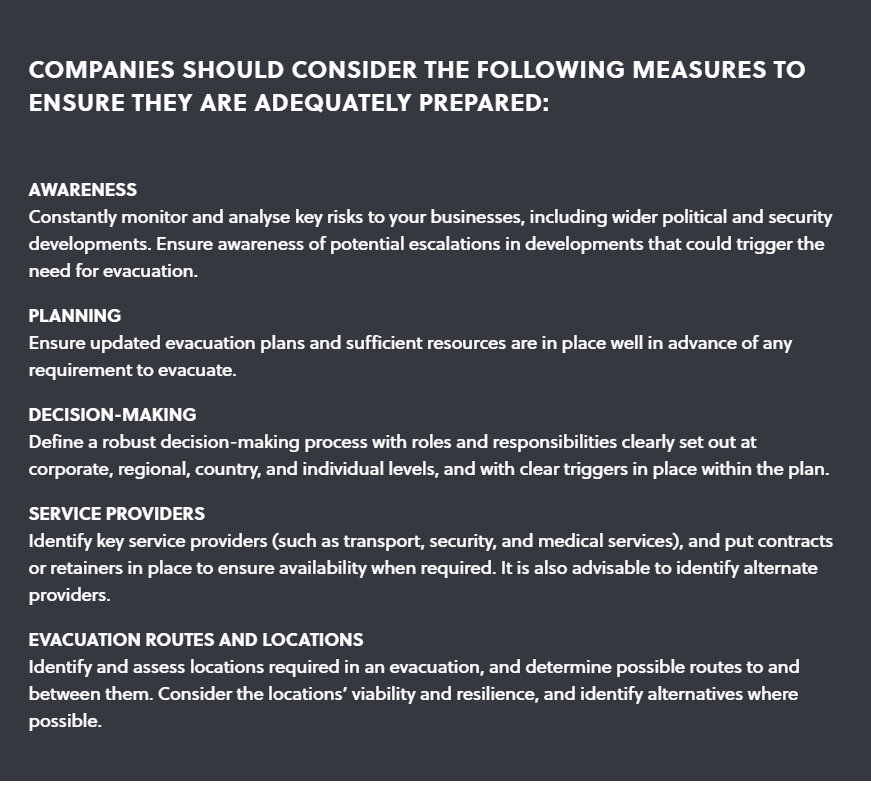 Companies should consider